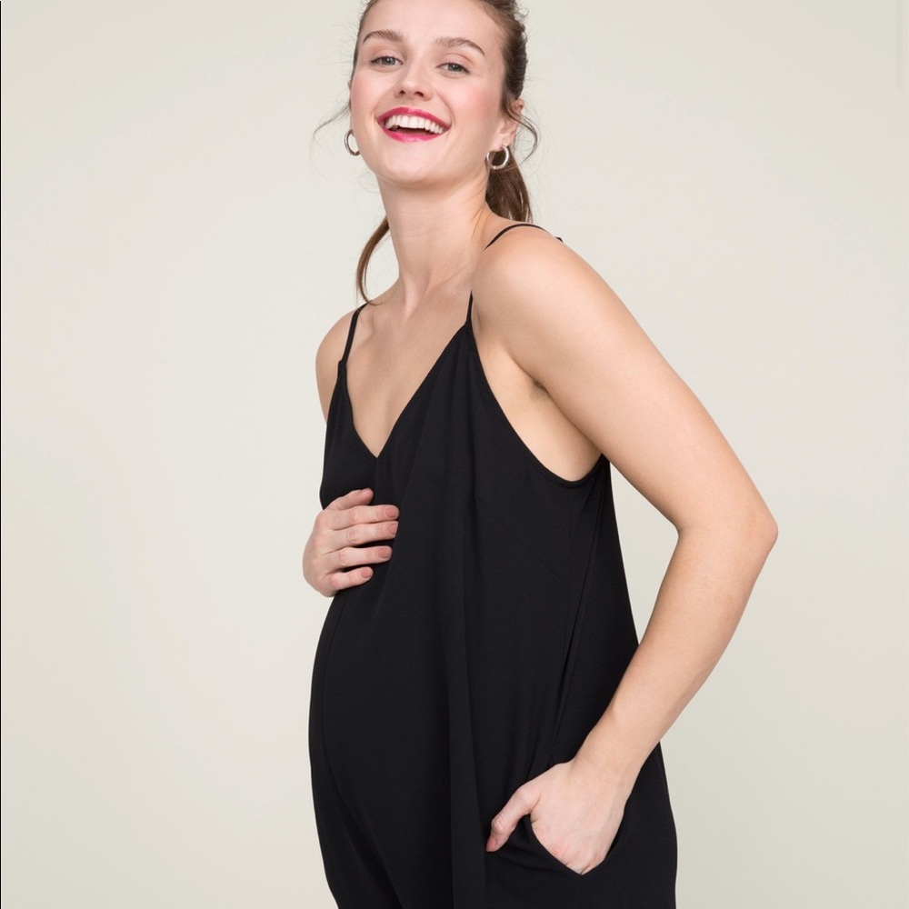 Hatch Maternity Georgie Jumpsuit 0